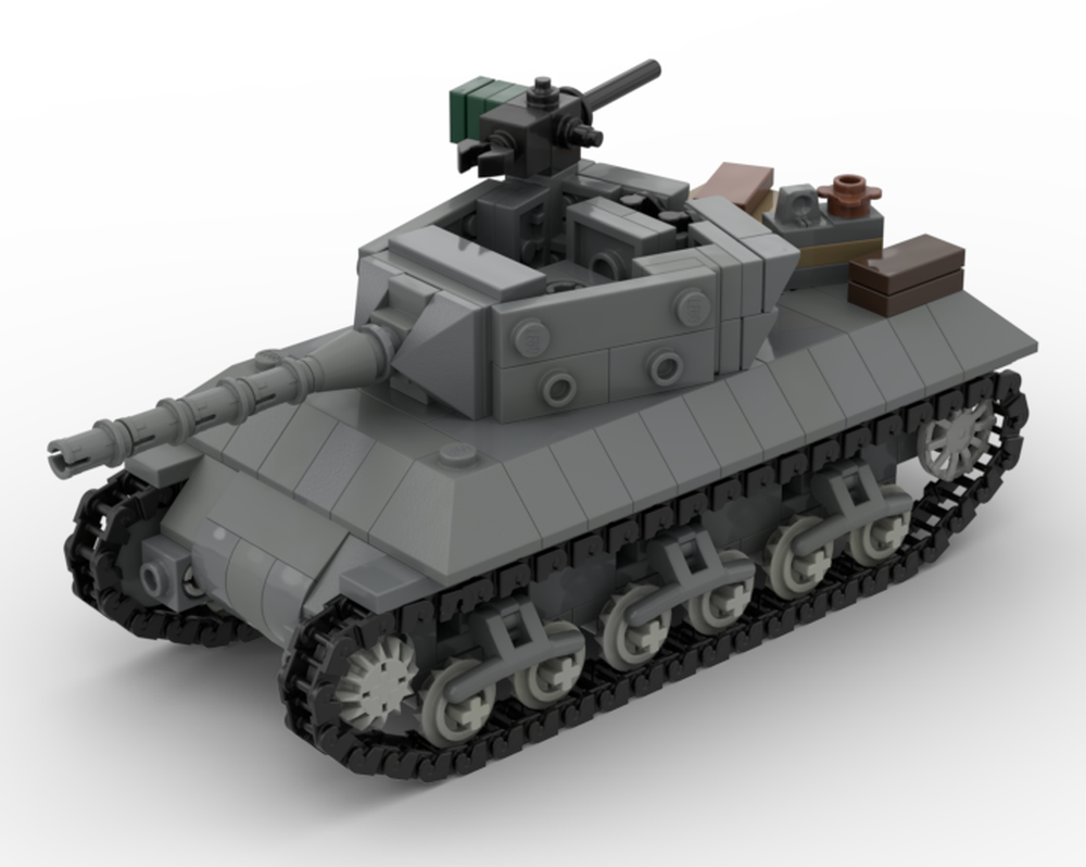 LEGO ww2 M10 Wolverine 1:45 scale (minifig scale)