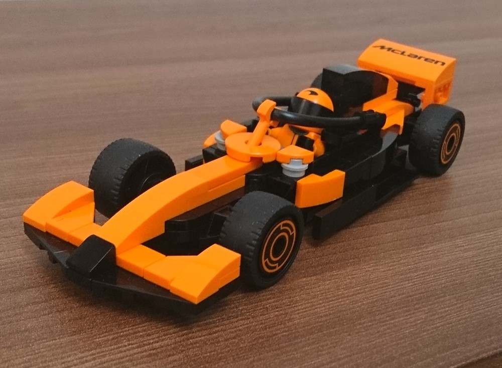 Lego 60442 MOC (McLaren F1 race car)