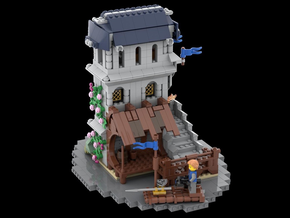 Lego Black Falcon Lake Outpost