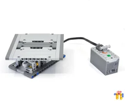 Simple motorized turntable