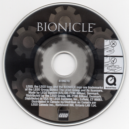 Lego CD-Rom, Kohrak-Kal / [No Color/Any Color]