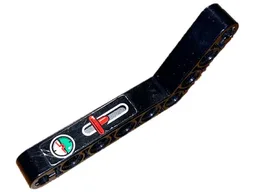 Technic, Liftarm, Modified Bent Thick 1 x 9 (6 - 4) with Red Lever and Gauge Pattern Model Left Side (Sticker) - Set 8253