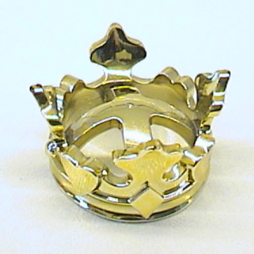 Lego Belville, Headwear, Crown / Chrome Gold