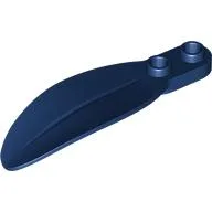 Plant, Leaf 2 x 6 x 1 with 2 Studs / Dark Blue