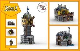 31120 - 3in1 Medieval Buildings