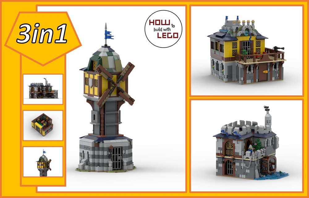 Lego 31120 - 3in1 Medieval Buildings