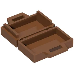Bag / Briefcase / Reddish Brown