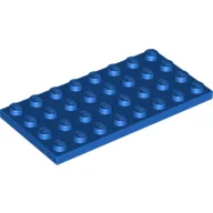 Plate 4 x 8 / Blue