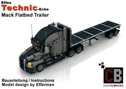 Custom 42078 Flatbed trailer