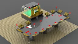 Medium Air Tram Plattform