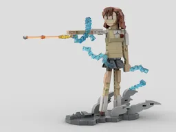 Mikoto Misaka (Railgun) Figure From Toaru Anime