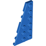 Lego Wedge Plate 6 x 3 Left / Blue