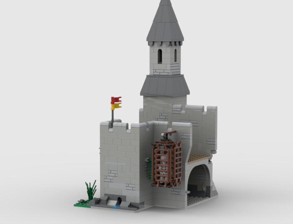 Lego Chapel add on for Lion Castle