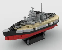 Battleship Bismarck Super Deformed