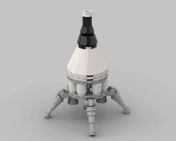 Gemini Lunar Surface Rescue Spacecraft (1:110)