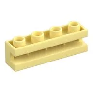 Brick Special 1 x 4 with Groove / Bright Light Yellow