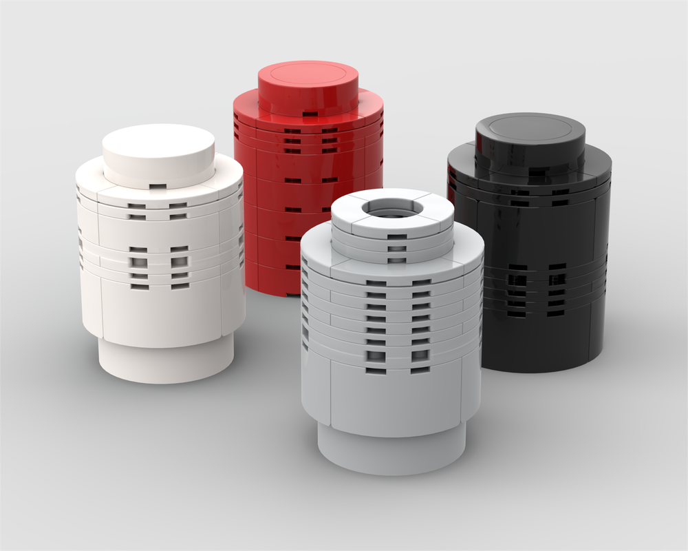 Lego Upscaled 1x1 round bricks