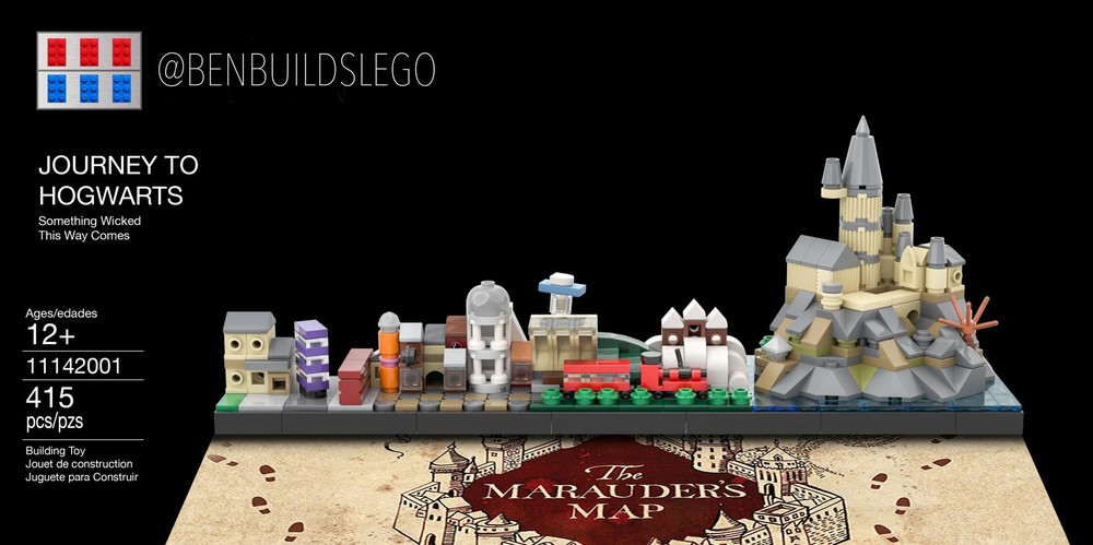 Lego The Journey to Hօgwarts skyline