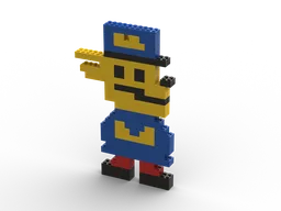 Dog man in lego