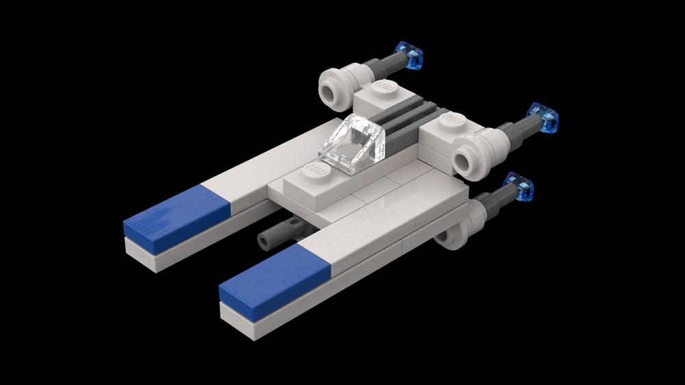 Lego Micro U wing (1:450~)