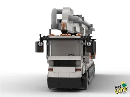 Mack schwing cement pump