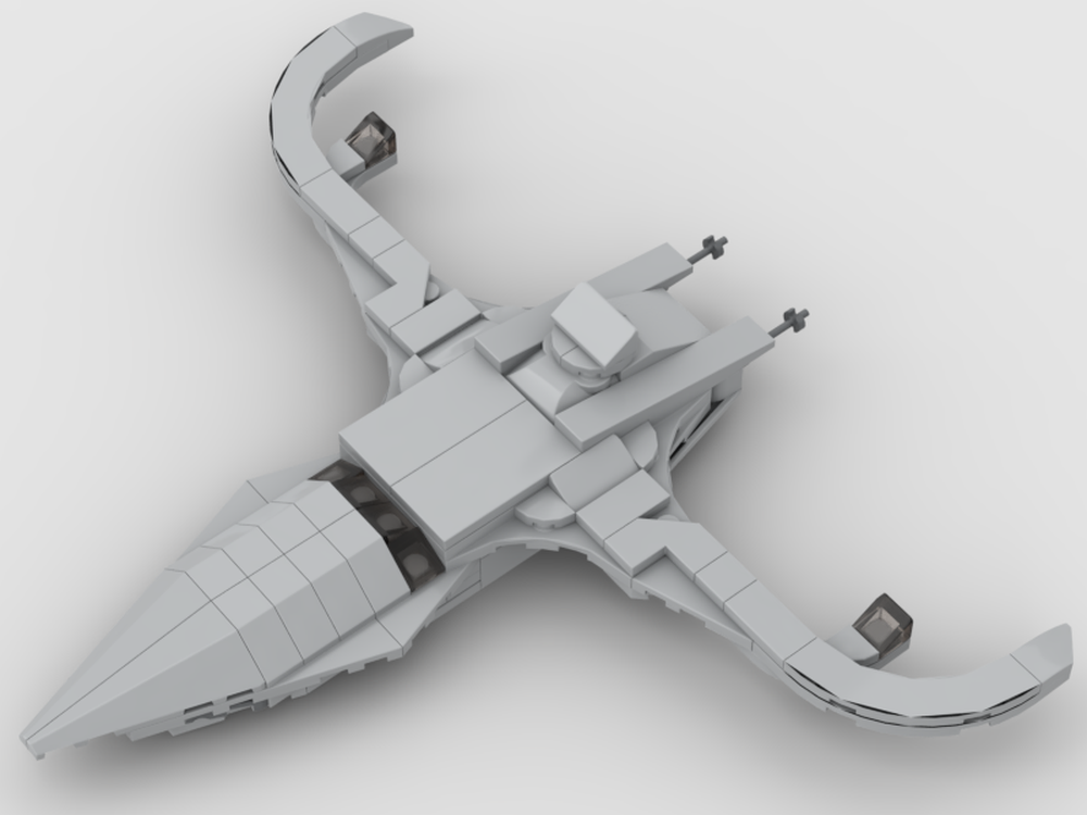 Lego ZX-985 Silverfin Bomber
