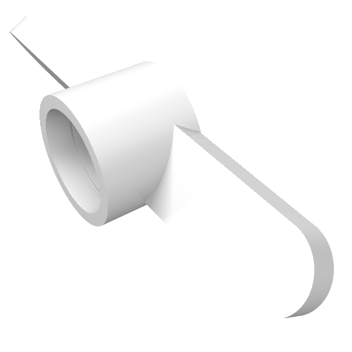 Lego Propeller 2 Blade / White