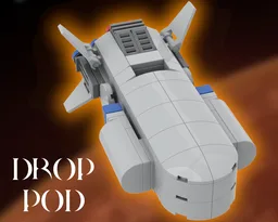 Earth Marines Orbital Drop Pod (Quake II)