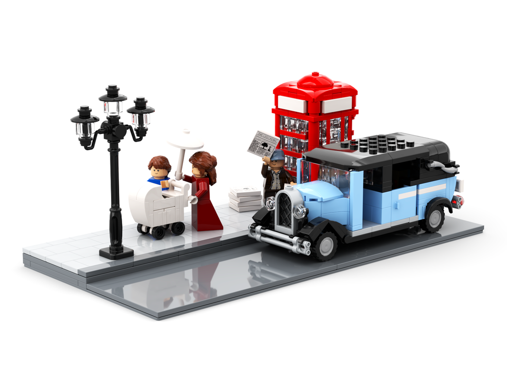 Lego London Street Scene