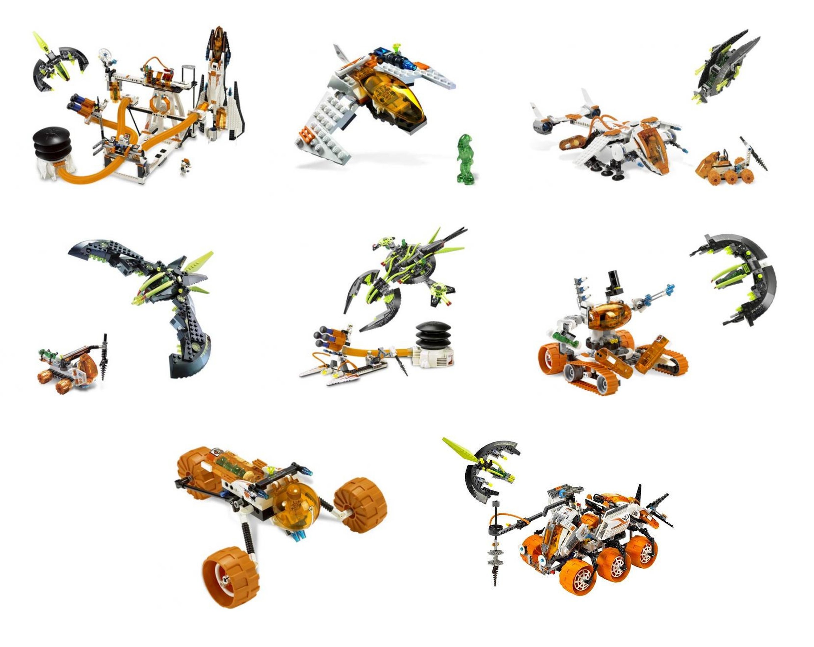 Lego Complete Mars Mission Collection