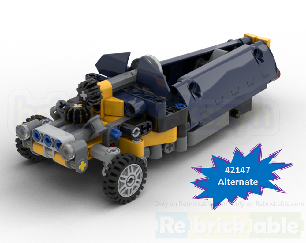 Lego Morgan Three Wheeler (42147 Dump Truck Alternate)