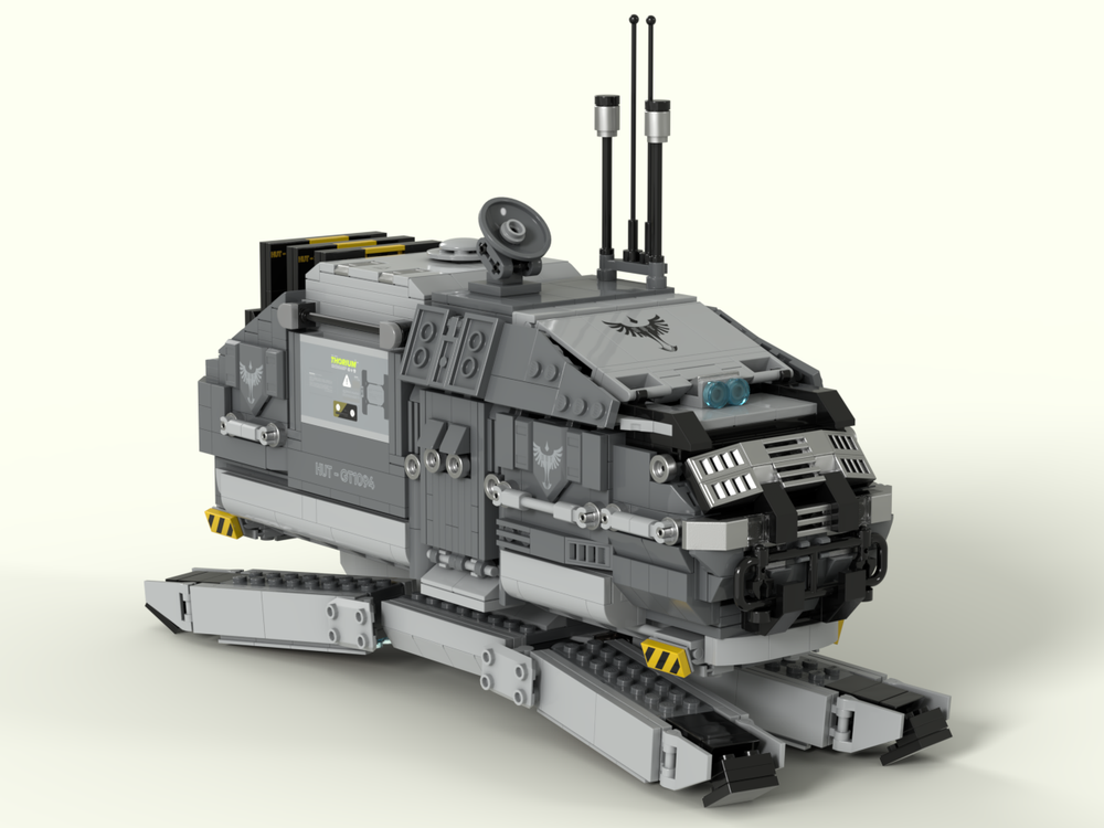Lego Futuristic Armoured Generator Transport