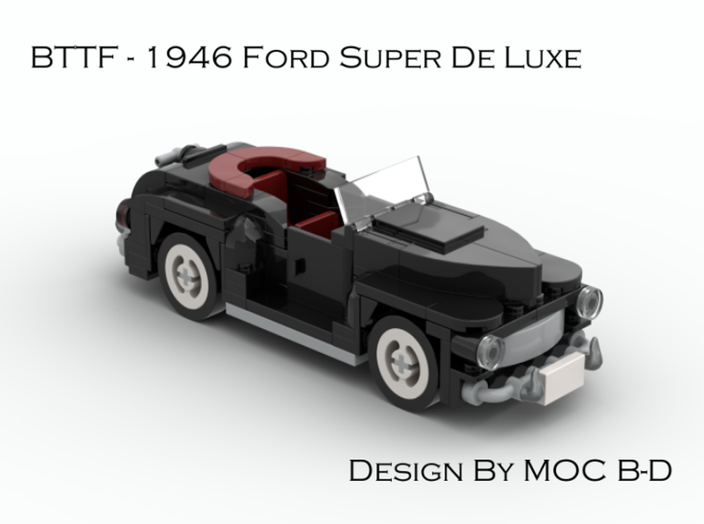 Lego Back To The Future - 1946 Ford Super De Luxe
