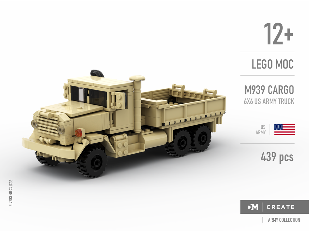 Lego Army collection - M939 Cargo - 6x6 US Army truck