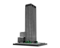 Seagram Building 1:800 Scale