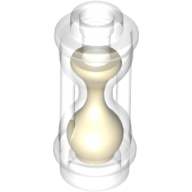 Lego Equipment Hourglass with Tan Sand Pattern