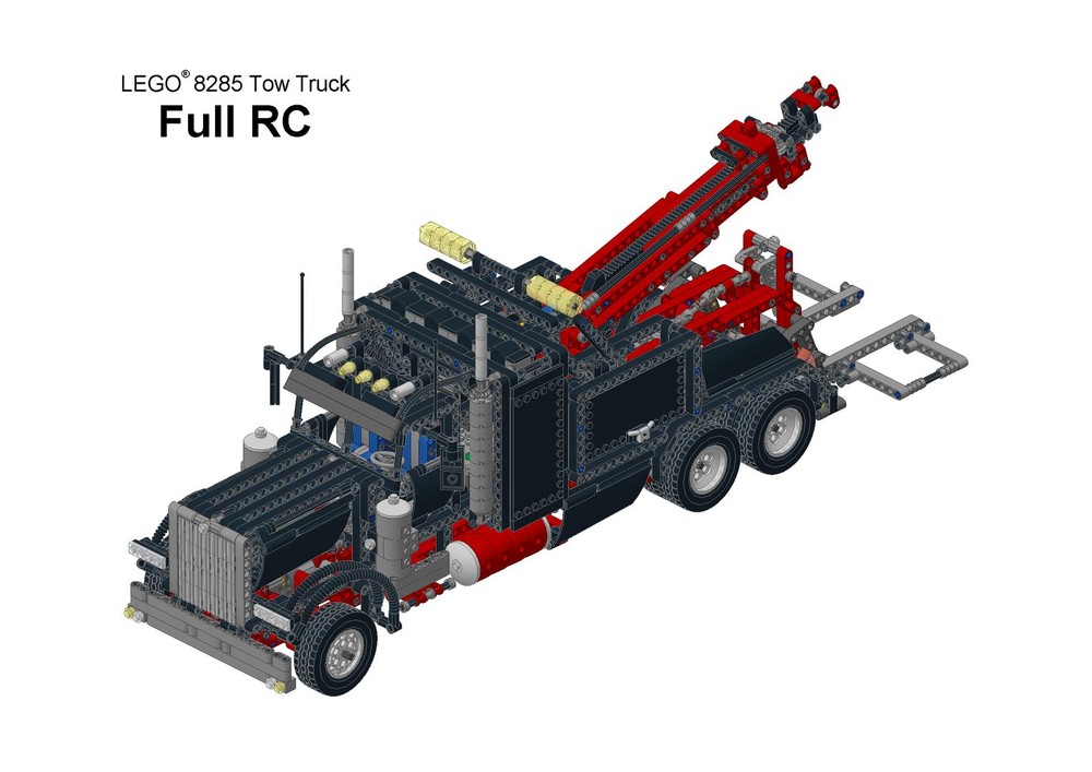 Lego 8285 Tow Truck Full RC