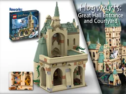 HP Modular - Great Hall Entrance and Courtyard