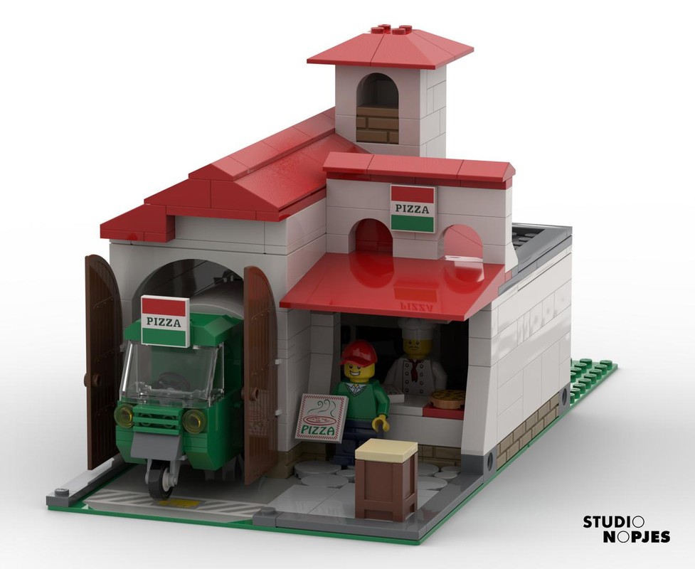Lego Modular Pizzeria (16x32)