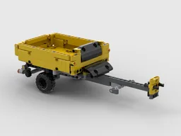 Tipping Trailer for Single-Axle Tractor