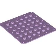 Plate Special 6 x 6 Flexible with Stitching Border / Lavender