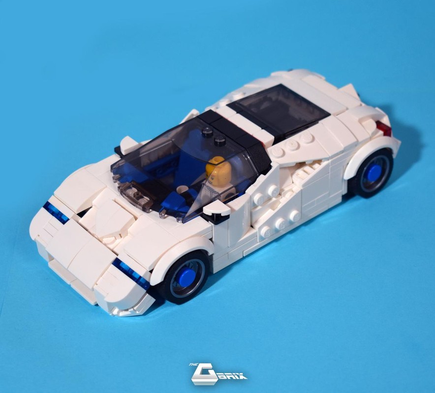 Lego Ford GT90 - 8stud wide Speed Champions MOC
