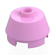 Lego Brick Round 2 x 2 Truncated Cone / Bright Pink