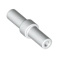 Bar 2L with Stop in Center / White