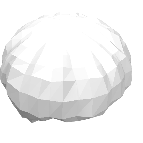 Lego Hair Short Bowl Cut / White