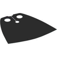 Lego Neckwear Cape, Standard with Dark Azure Back [Traditional Starched Fabric]