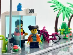 Bus Stop Diorama