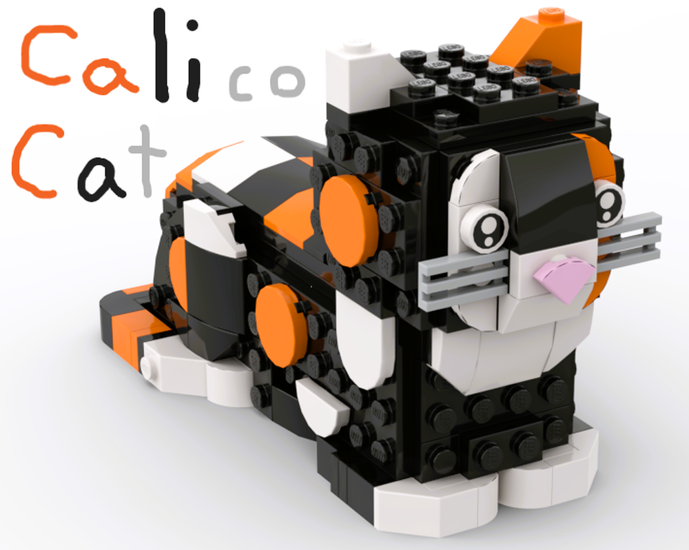 Lego Calico Cat