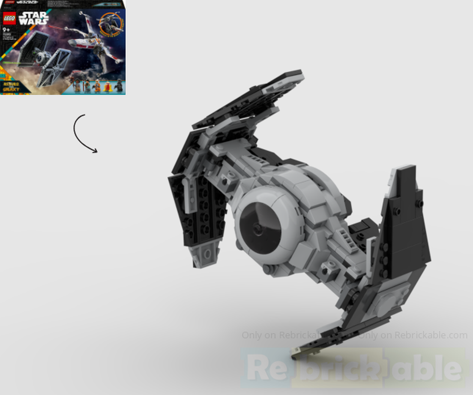 Lego 75393 TIE-Advanced v1