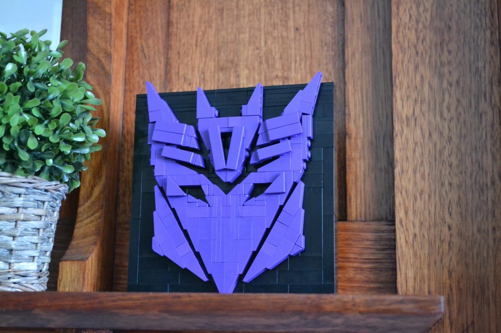 Lego Decepticon Symbol - Transformers